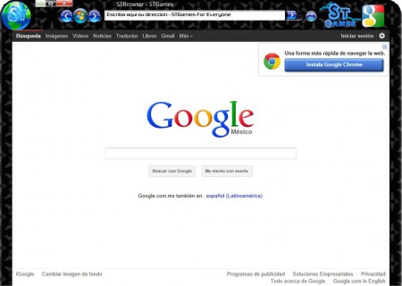 Google on STBrowser